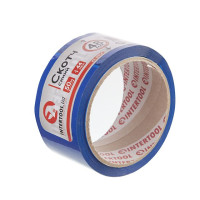 Скотч синій 50 м, 48 мм, 44 мкм INTERTOOL KT-0914