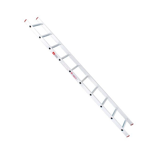 Лестница из алюминия, приставная, 10 сход., 2,84 м INTERTOOL LT-0110