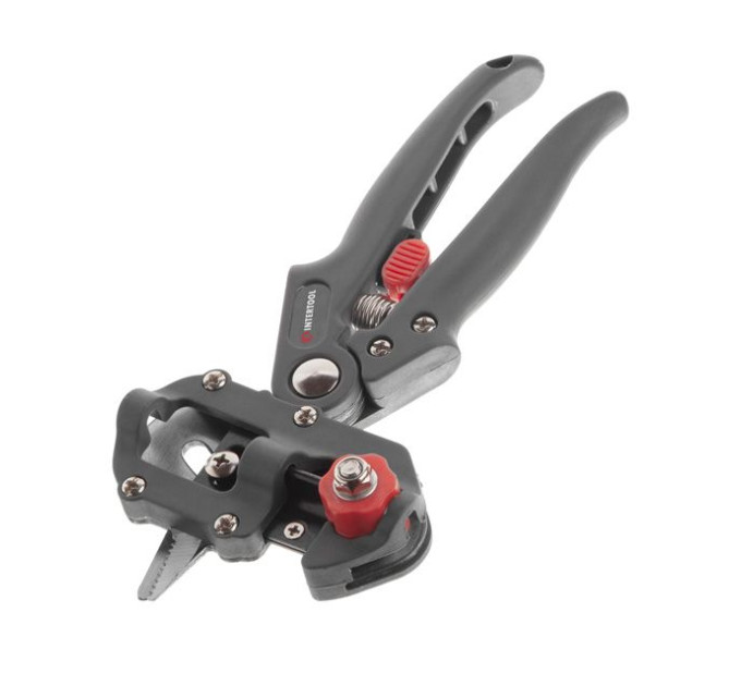 Секатор для прививки 200мм, Carbon INTERTOOL FT-1020