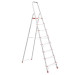 Лента из алюминия, 8 сход., высота до платформы 1,72 м INTERTOOL LT-1008