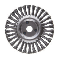 Щетка кольцевая 180*22.2 мм (пучки витой проволоки) INTERTOOL BT-7180