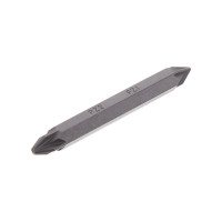 Комплек насадок PZ1/PZ2*60 мм, 10 од. INTERTOOL VT-5786