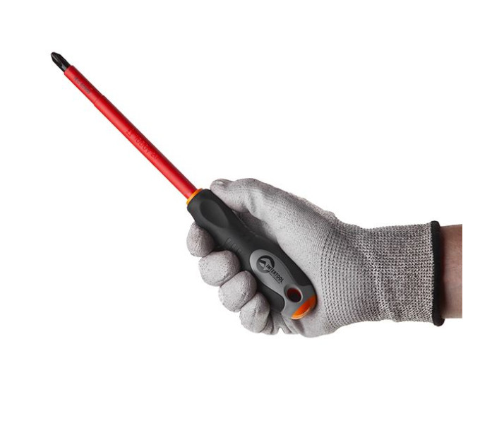 Викрутка хрестова ізольована PH3*150 мм, 1000 В INTERTOOL VT-3213