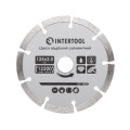 Диск сегментный отрезной 125 мм, алмазный 16-18% INTERTOOL CT-1002