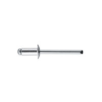 Заклепка алюминиевая 4.8*10.0 мм, 50 ед. INTERTOOL RT-4810