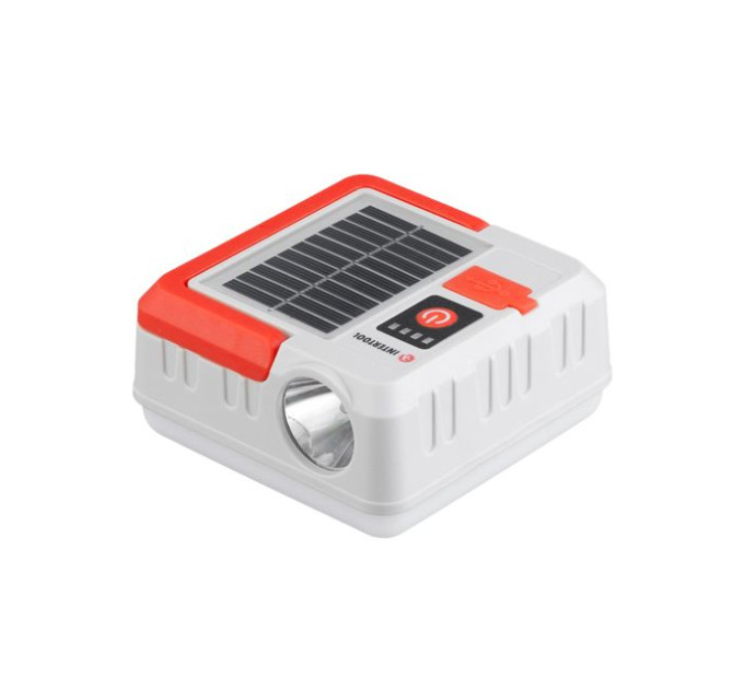 Фонарь для кемпинга, 1LED + 28SMD, PowerBank INTERTOOL LB-0216