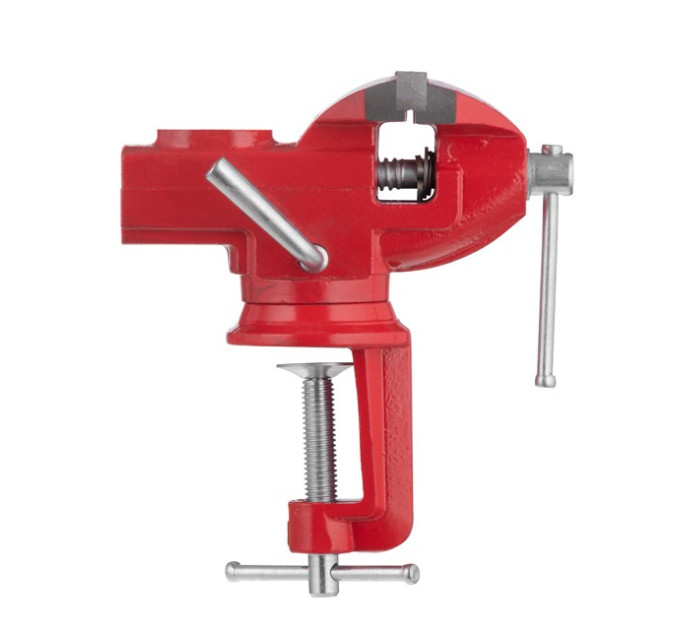 Тиски слесарные поворотные 60 мм INTERTOOL HT-0054