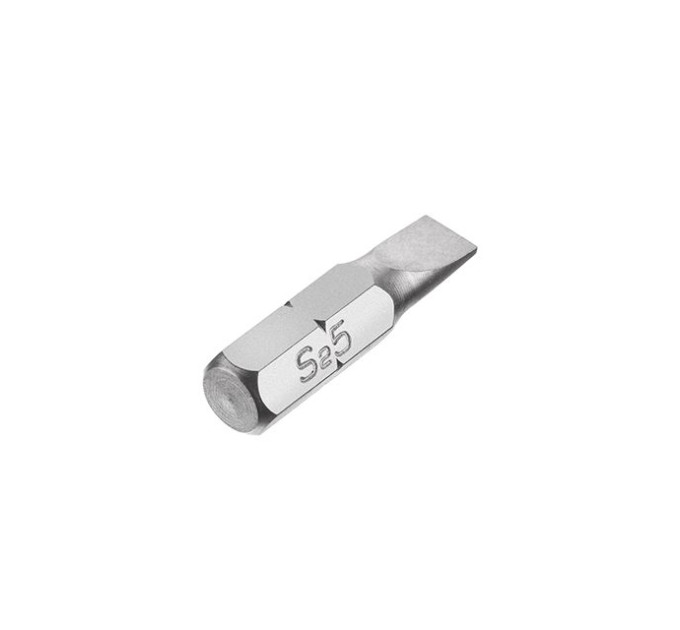 Комплект насадок к отверткам SL5*25 мм, 25 ед. INTERTOOL VT-0033