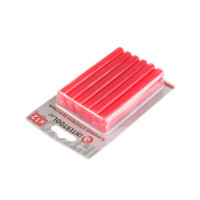 комплект стержней клеевых красных 11,2*100 мм, 12 ед. INTERTOOL RT-1041