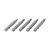 Комплект отверточных насадок PH1, PH2, PZ1, PZ2, ACR, S2, 5 ед., STORM INTERTOOL VT-0205