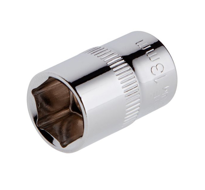 Головка шестигранна STORM 3/8", 13 мм, Cr-V INTERTOOL ET-0413