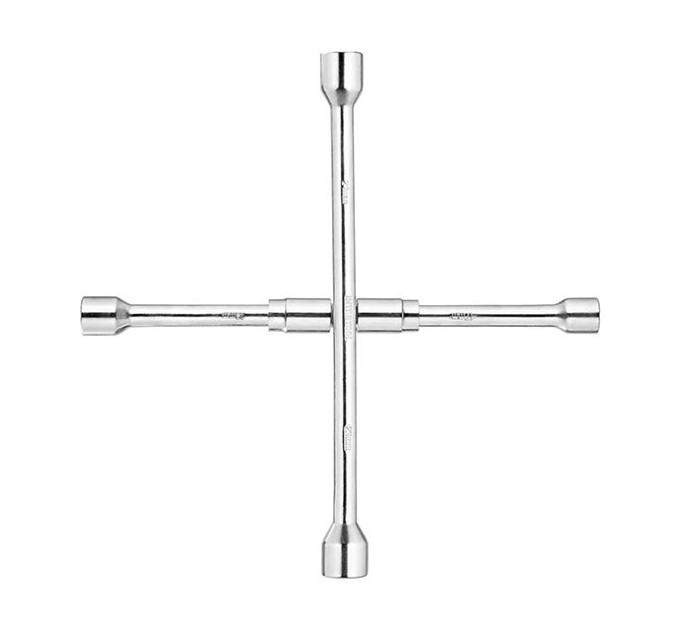 Ключ баллонный раскладной 17*19*21*23мм INTERTOOL HT-1596
