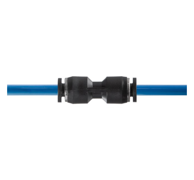 Цанговое прямое соединение для полиуретановых и т.п. шлангов 4*4 мм INTERTOOL PT-2390