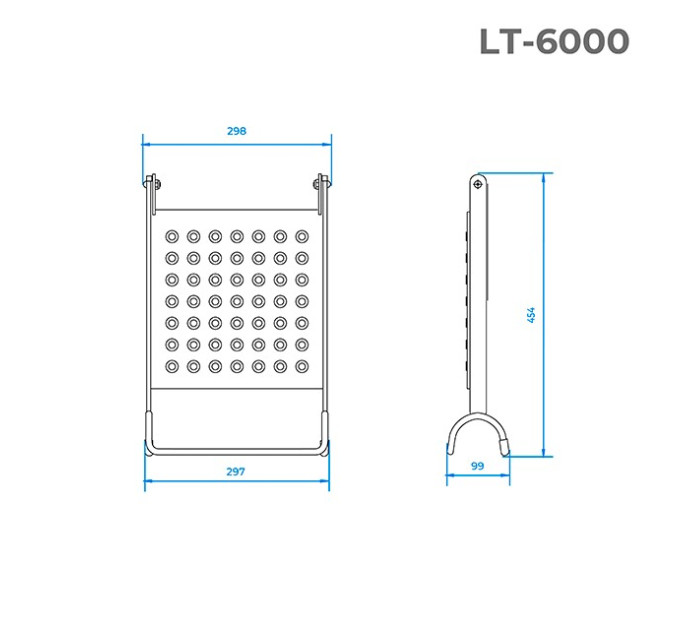 Сходинка-полиця для драбин INTERTOOL LT-6000