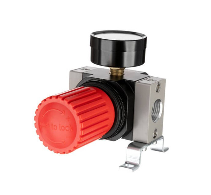 Регулятор давления 1/2", 1-16 бар, 4000 л/мин, профессиональный INTERTOOL PT-1428