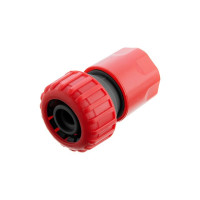 Коннектор 1/2" для шланга 3/4" INTERTOOL GE-1017