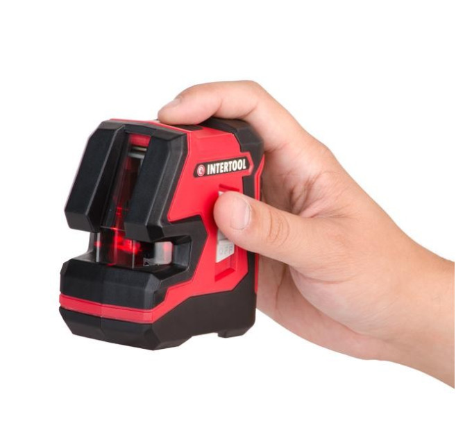 Рівень лазерний 180°, 2 лазерні головки INTERTOOL MT-3051