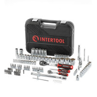 Набор инструментов 110 ед., SUPER LOCK, STORM, 1/2", 1/4", Cr-V INTERTOOL ET-8110