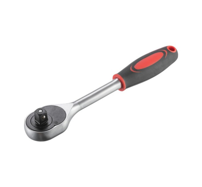 Рукоятка з храповим механізмом 1/2", 24 зуба, Cr-V INTERTOOL HT-2106