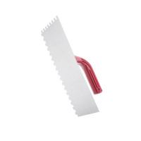 Затирка стальная оцинкованная 280*130 мм, 8*8 мм INTERTOOL KT-0006