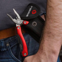 Мультиінструмент 160 мм, 12 в 1, з чохлом INTERTOOL HT-0541 Мультиінструмент 160 мм, 12 в 1, з чохлом INTERTOOL HT-0541