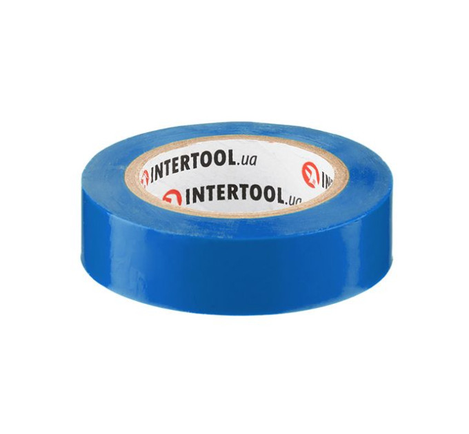 Лента изоляционная 10 м, 17*0.15 мм, синяя INTERTOOL IT-0010