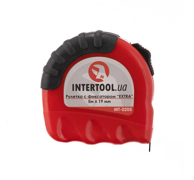 Рулетка з металевим полотном 5 м * 19 мм "EXTRA" INTERTOOL MT-0205