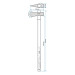 Колун кованый 2500 г, ручка из фибергласса INTERTOOL HT-0273