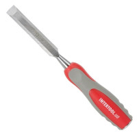Стамеска 16 мм, Cr-V, двухкомпонентная рукоятка INTERTOOL HT-3516