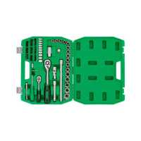 набор инструментов 1/2", 1/4", 72 ед. INTERTOOL ET-6072SP