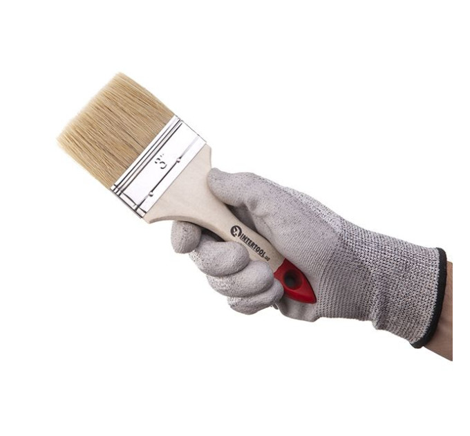 Пензель флейцевий 76*10.5*50 мм INTERTOOL KT-1276