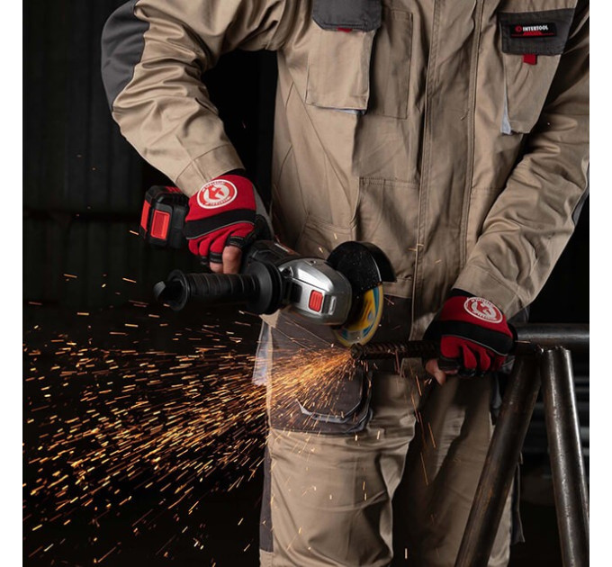 Куртка рабочая 2 в 1, 100% хлопок, плотность 180 г/м², M INTERTOOL SP-3032
