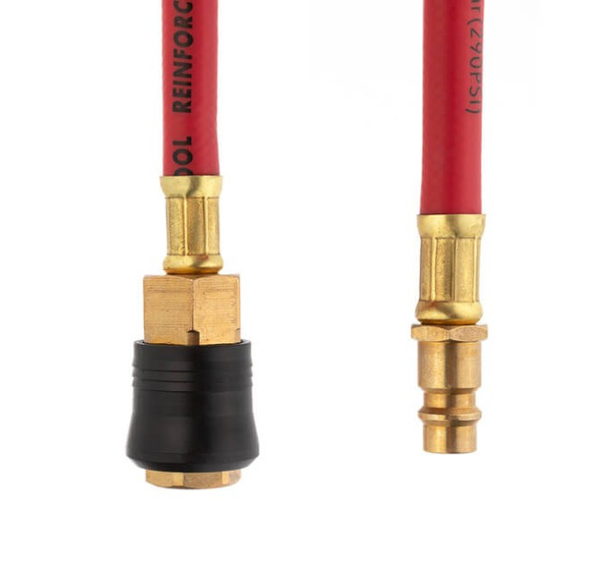 Шланг гибридный, профессиональный STORM, 20 атм, 20 м, 6*11 мм, с латунными быстроразъемными соединениями INTERTOOL PT-1762
