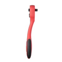 Рукоятка с храповым механизмом изогнута 1/4", 72 зуба, Cr-V, PROF INTERTOOL HT-2107