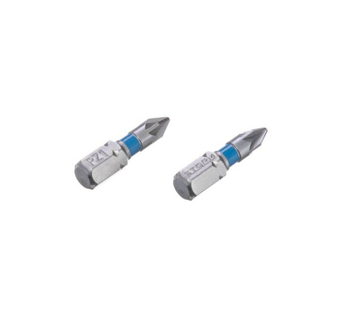 Комплект викруткових насадок PZ1, S2, 2 од., STORM INTERTOOL VT-0220