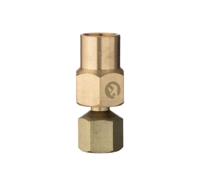 Шарнір поворотний, внутрішня різьба 1/4 "- 1/4", латунь, STORM INTERTOOL PT-2209