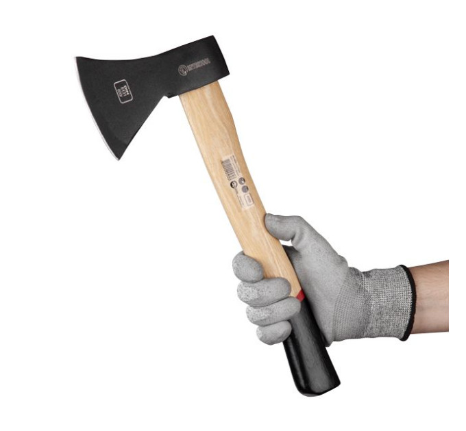 Топор 600 г, ручка пекан, 48-57 HRC INTERTOOL HT-0256