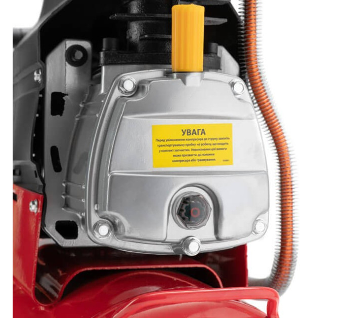 Компрессор 24 л, 1,5 кВт, 220 В, 8 атм, 206 л/мин INTERTOOL PT-0010