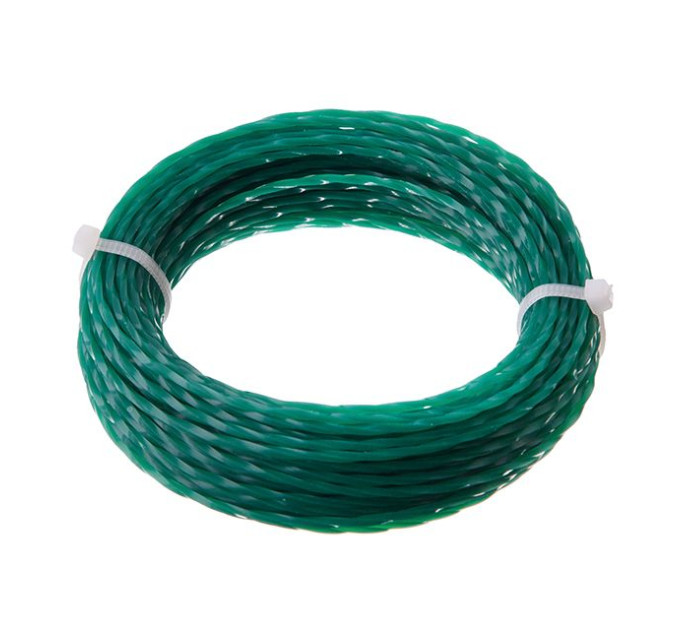 Леска для триммера "квадрат" витая, 1,6 мм*15 м INTERTOOL DT-2321