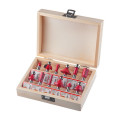 набор фрез для древесины, 12 ед. INTERTOOL HT-0071