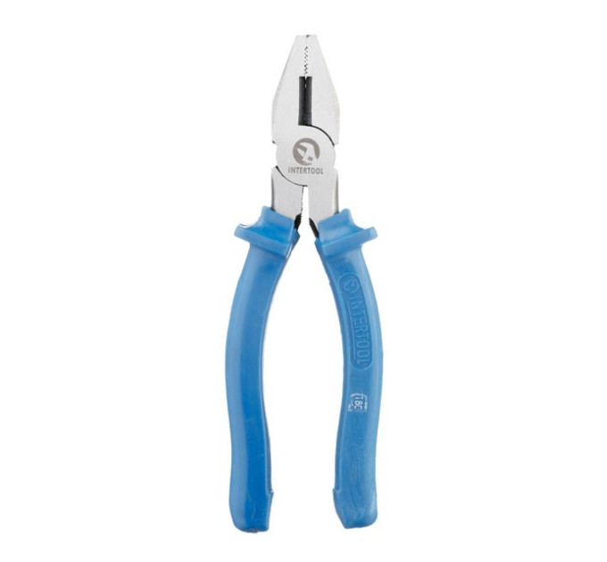Плоскогубцы 180 мм INTERTOOL HT-0102
