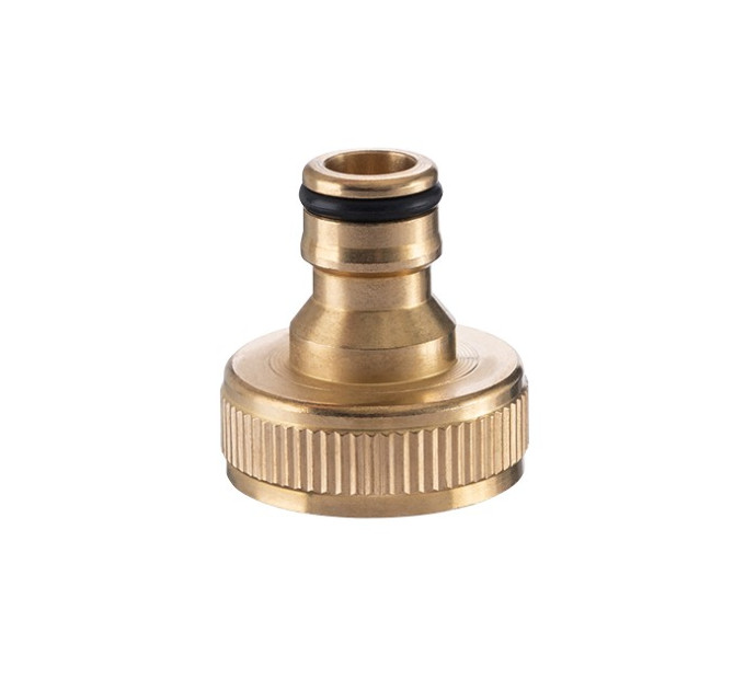Адаптер латунный на коннектор 1/2" с внутренней резьбой 1" STORM INTERTOOL GE-1212
