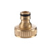 Адаптер латунный на коннектор 1/2" с внутренней резьбой 1" STORM INTERTOOL GE-1212