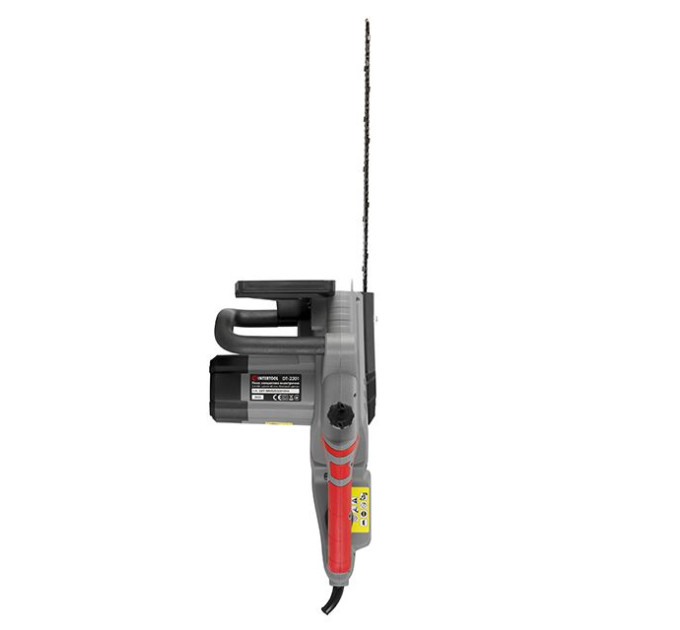 Пила цепная электрическая 2400 Вт, шина 40 см, боковой двигатель INTERTOOL DT-2201