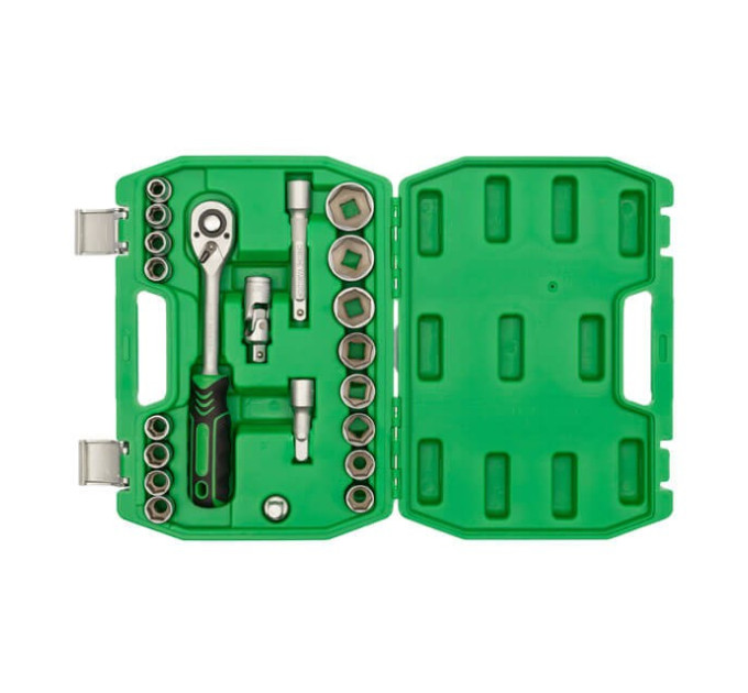 Набор инструментов 1/2", 21 ед. INTERTOOL ET-6021SP