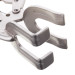 Клещи зажимные U-type, Cr-V INTERTOOL UT-5208