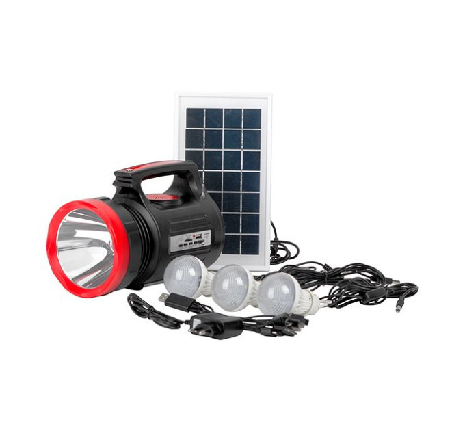 Фонарь аккумуляторный 1 LED 5W+22 SMD INTERTOOL LB-0104