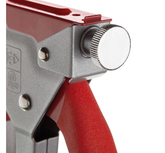 Степлер строительный для скоб, прорезиненная рукоятка INTERTOOL RT-0102