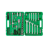 набор инструментов 1/2", 1/4", 82 ед. INTERTOOL ET-6082SP