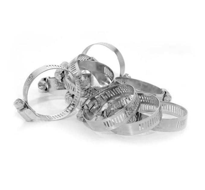 Хомут стальной оцинкованный 12,7 мм, D 27-51 мм INTERTOOL TC-0127